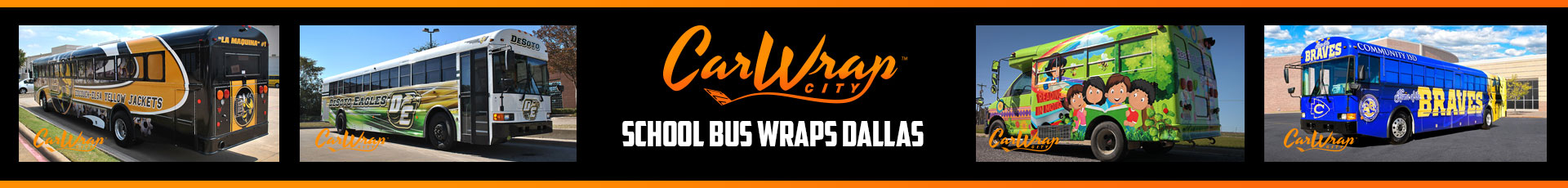 School Bus Wraps Dallas