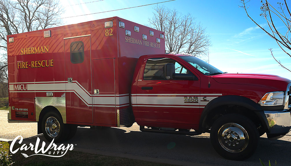 Emergency Vehicle Wraps Dallas 2